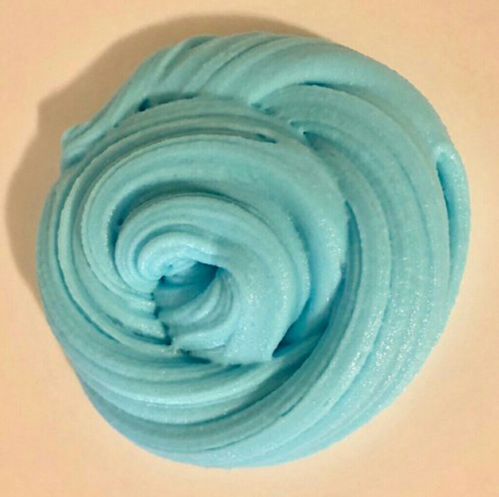 Blue cloud slime